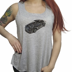 Musculosa Dibujo De Auto Rayos X