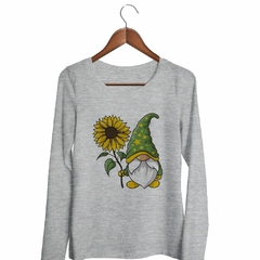 Remera Manga Larga Duende Girasol Estrellas - comprar online