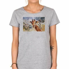 Remera Jirafa Pintura Watercolor Art - comprar online