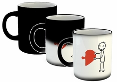 Taza Hombre Corazon Pieza Rompecabeza en internet