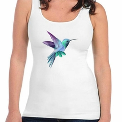 Musculosa Deportiva Colibri Colorido Dibujos Art - comprar online