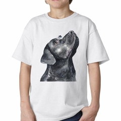 Remera Perro Labrador Chocolate Pintura en internet