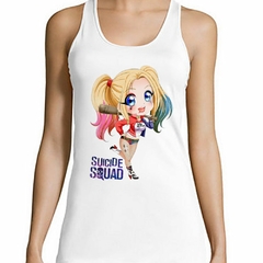Musculosa Deportiva Chibi Harley Escuadron Suicida Girl