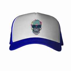 Gorra Calavera Con Gafas Colres Pintorescos