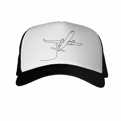 Gorra Avion Plane Art Viaje Travel Silueta - comprar online