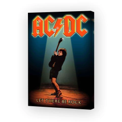 Cuadro Lamina Poster Musica Acdc Rock Angus #7. Impresion de excelente calidad fotografica y larga durabilidad.