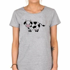 Imagen de Remera Vaca Infantil Dibujo M1