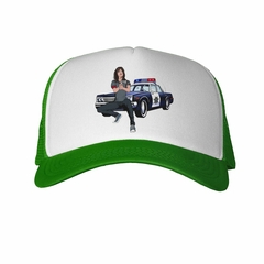 Gorra Mujer Policia Patrullero Disparando - TiendaCubik