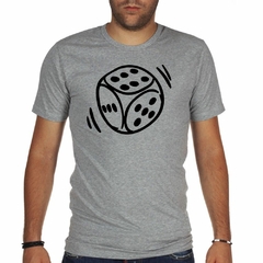 Remera Dado Juegos Azar Diversion - comprar online