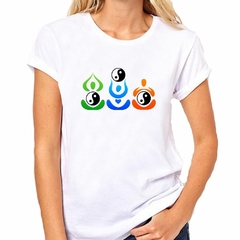 Imagen de Remera Yoga Simbolo Yin Yang Meditacion