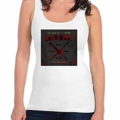 Musculosa Deportiva Kill Fight War Choose Your Destiny