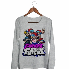 Remera Manga Larga Friday Night Funkin Poses - TiendaCubik