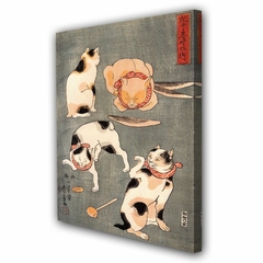 Cuadro Japon Arte Estilo Animales Oriental M2