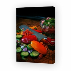 Cuadro Pepino Verdura Cocina Conserva Chef M5