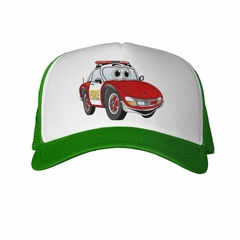 Gorra Auto Animado Bombero Fuego - TiendaCubik