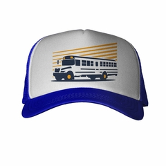 Gorra Bus Autobus Colectivo Azul Amarillo