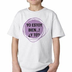 Imagen de Remera Yo Estoy Bien Y Tu Purpura Circulo