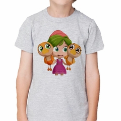 Remera Lilybuds Dibujo Animado Pollito Caricatur - TiendaCubik