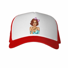 Gorra Pop Art Chica Girl Lentes Lazo en internet