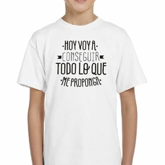 Remera Hoy Voy A Conseguir Todo M2 - tienda online