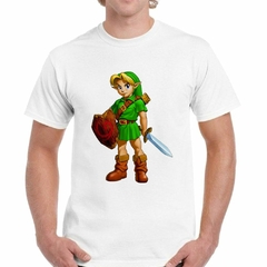 Remera Video Juego Play Game Legend Zelda Escudo en internet