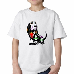 Remera Perro Disfrazado Pintura Halloween