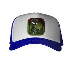 Gorra Game Play Juego Zombie Verde