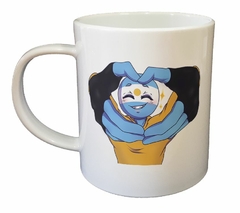 Taza Argentina Corazon Dibujo Dise - tienda online