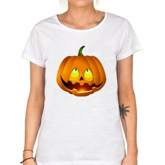 Remera Calabaza De Halloween Feliz