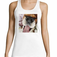 Musculosa Deportiva Perro Beagle Feliz - comprar online