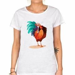 Remera Gallo Caricatura Canto - tienda online