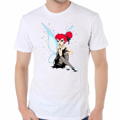 Remera Campanita Tattoo Ginger Hada Pin Up Fairy Rock