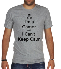 Remera I Cant Keep Calm Im A Gamer Jueguitos Game