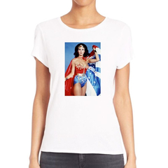 Remera Mujer Maravilla Wonder Woman Retro Cine #4