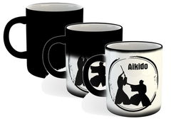 Taza Aikido Artes Marciales Judo Logo #10 - TiendaCubik