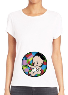 Remera Baby Shower Embarazada Bebe #18