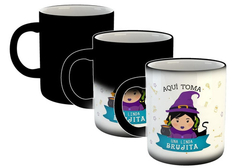 Taza Aqui Toma Una Brujita Linda Witch Bruja