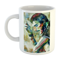 Taza Freddie Mercury Queeners Art Queen - comprar online