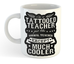 Taza Dia Del Maestro Tattooed Teacher