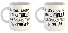 Taza Dia De La Madre Bitch Daughter