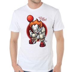 Remera We All Float Down Here Pennywise Payaso It Cartoon #1