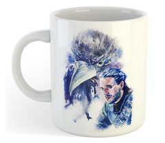 Taza Game Of Thrones Jon Snow Watercolor