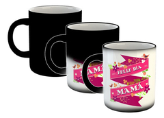 Taza Feliz Dia Mama Madre Love Mami Ma Flowers - comprar online