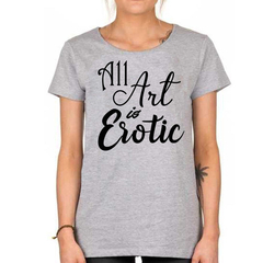 Remera All Art Is Erotic Gustav Klimt - comprar online