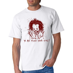 Remera We All Float Down Here Pennywise Payaso It Cartoon #3