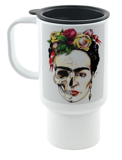 Jarro Termico Frida Kahlo Dark Half Skull