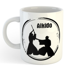 Taza Aikido Artes Marciales Judo Logo #10