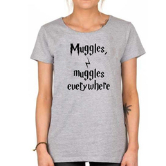 Remera Harry Potter Muggles Everywhere #1 - comprar online