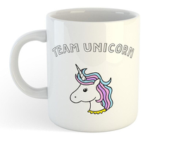 Taza Team Unicornio Magical Rainbow Equipo