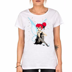 Remera Campanita Tattoo Ginger Hada Pin Up Fairy Rock - comprar online